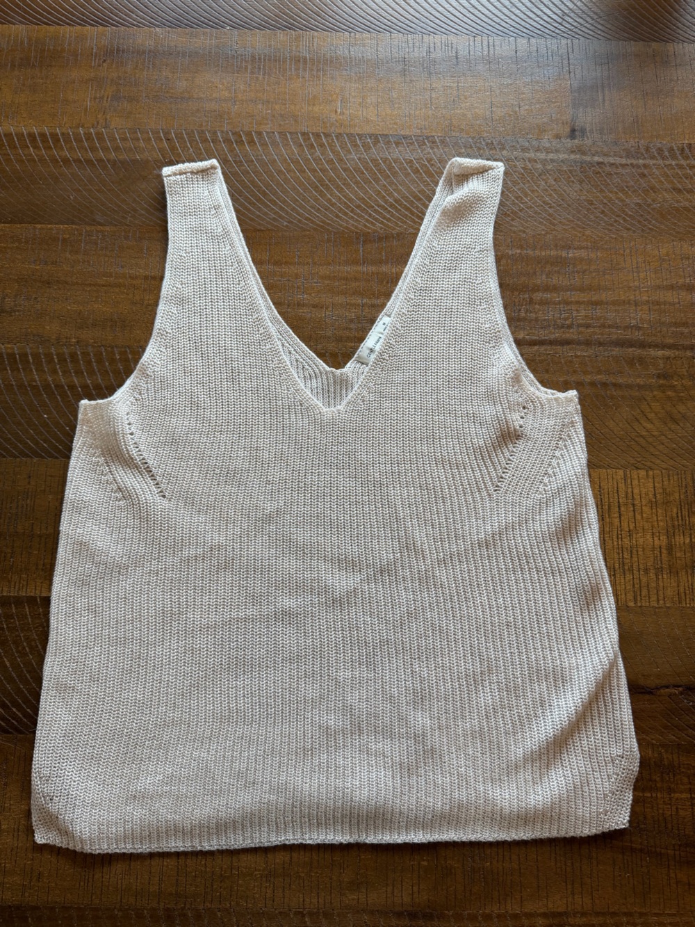 Gentle Fawn Beige Knit Tank Size M